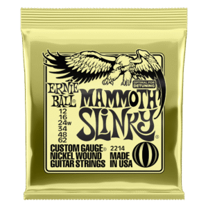 Ernie Ball Mammoth Slinky Nickel Wound Electric Guitar Strings 12–62