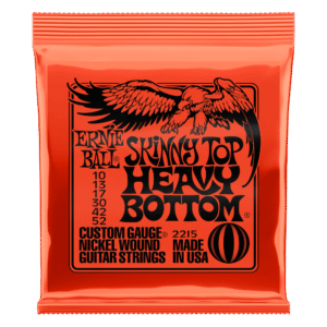 Ernie Ball Skinny Top Heavy Bottom Nickel Wound Electric Guitar Strings 10–52