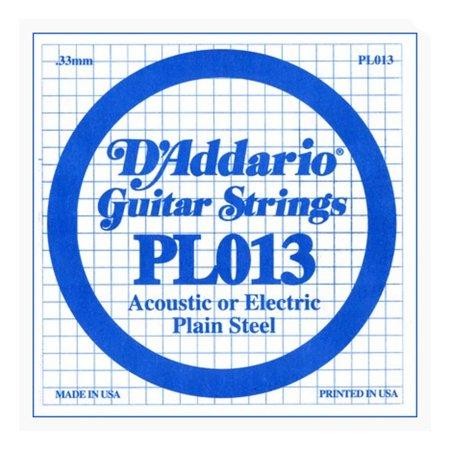 5Pk Plain Steel STR .013 Gauge
